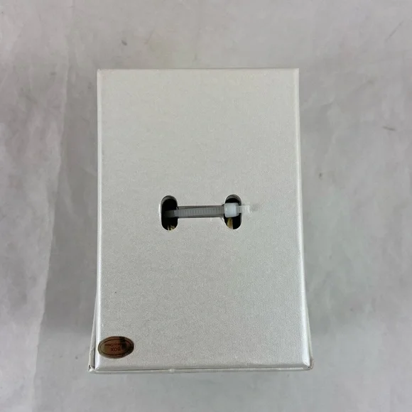 Jessica Simpson Gold Tone Watch Crystal Lion Head Hinged Bangle Bracelet Set NEW - Picture 14 of 15